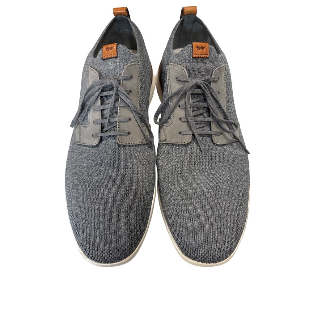 Wolf & Shepherd Size 13 SwiftKnit Derby sneakers gray knitted upper